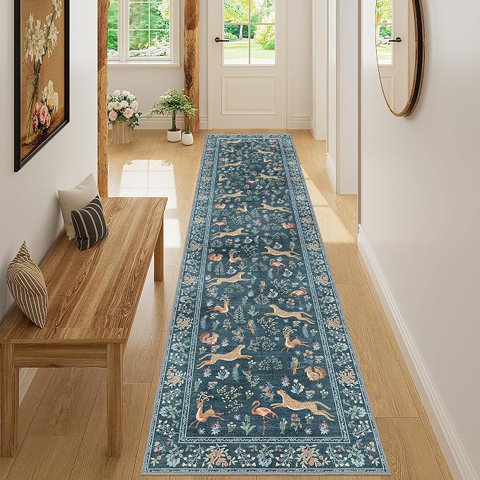 DUKINO Runner Rug, 2x8 Washable Kitchen Rugs - Image 5