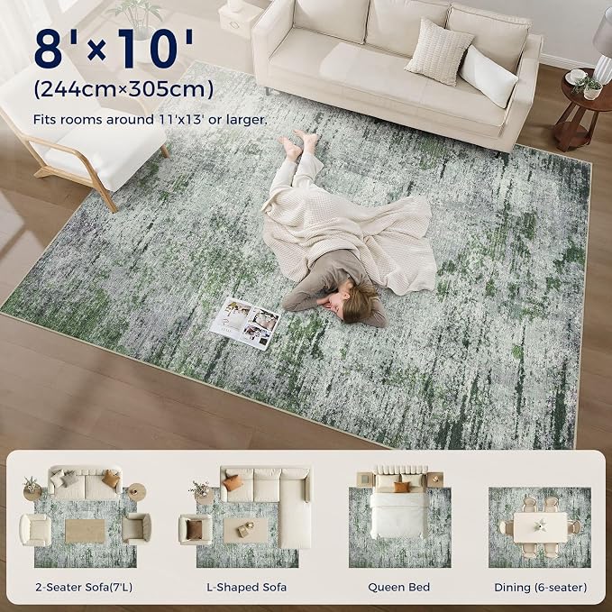 DMOYEST Area Rug Living Room Rugs - Image 7