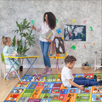Looney Tunes Educational Kids Rug – ABC Alphabet, Professions & Jobs Matching - Image 10