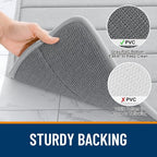 OLANLY Memory Foam Bath Mat 40x24, Super Soft Absorbent Bathroom Rugs, Quick Dry - Image 7