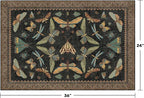Small Black Entryway Rug - Image 2