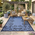 Garvee Outdoor Rugs 8’x10’ Waterproof Reversible Mats, Large Area Plastic Straw by Garvee