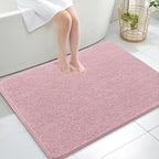 OLANLY Large Bathroom Rugs 40x32, Extra Soft Absorbent Chenille Bath Rugs by OLANLY