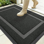 OLANLY Front Door Mat Indoor Outdoor Entrance, Waterproof All-Season, by OLANLY