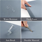 HappyTrends 2 PCS Kitchen Mat Cushioned Anti-Fatigue Floor Mat, Heavy Duty - Image 3