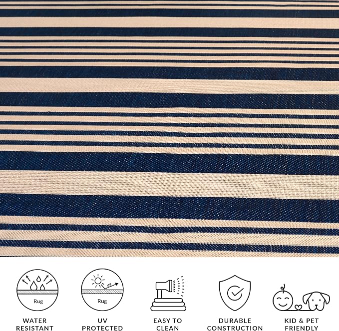 SAFAVIEH Washable Rug Outdoor Courtyard Collection - Image 10