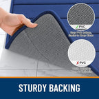 OLANLY Memory Foam Bath Mat 35x24, Super Soft Absorbent Bathroom Rugs, Quick Dry - Image 7