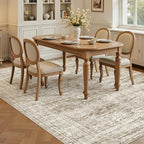 Soalmost 6x9 Area Rug for Living Room Washable 6x9 Rug Non-Slip Modern Rugs for - Image 4