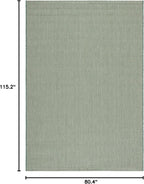 SAFAVIEH Outdoor Area Rug 6'7"x9'6" - Image 2