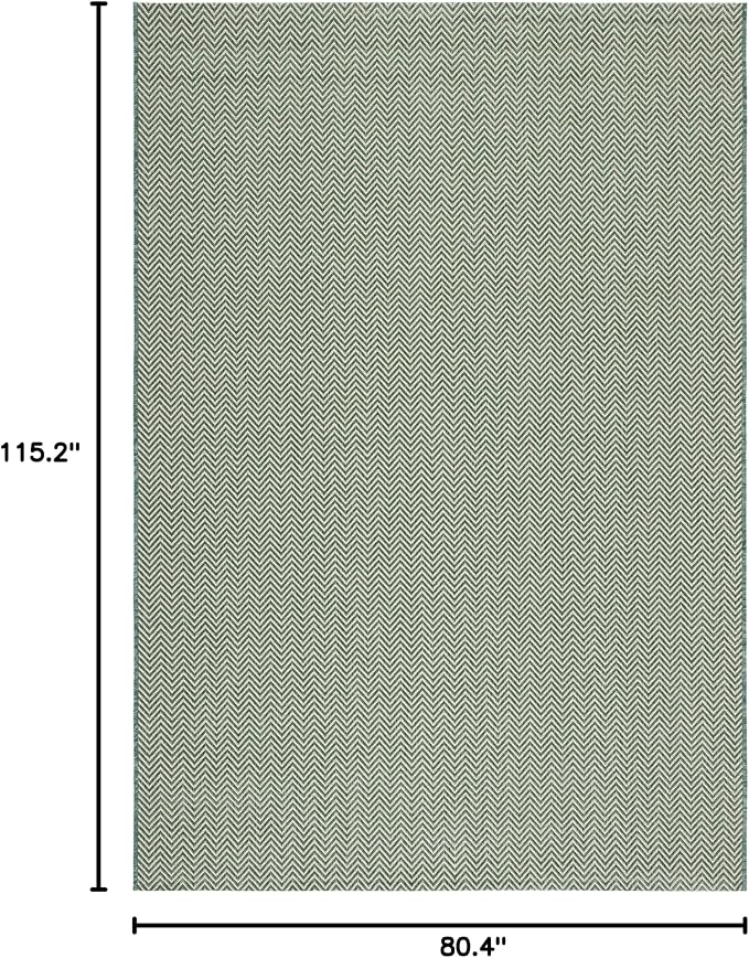 SAFAVIEH Outdoor Area Rug 6'7"x9'6" - Image 2