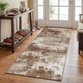 Brown Rug Runners for Hallways Kitchen Non Slip Washable 2x6 Entryway Runner by Acapet