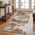 Brown Rug Runners for Hallways Kitchen Non Slip Washable 2x6 Entryway Runner by Acapet