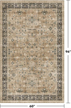 Hazo Haus Vintage Desert 5x8 Living Room Area Rug - Image 2