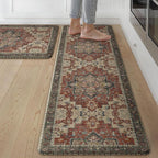 GENIMO Kitchen Mats for Floor 2PCs, Washable Anti Fatigue Mat for Cushioned by GENIMO