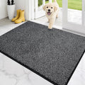 PURRUGS Dirt Trapping Door Mat 32" x 47", Non-Slip Machine Washable Entry Rug by PURRUGS