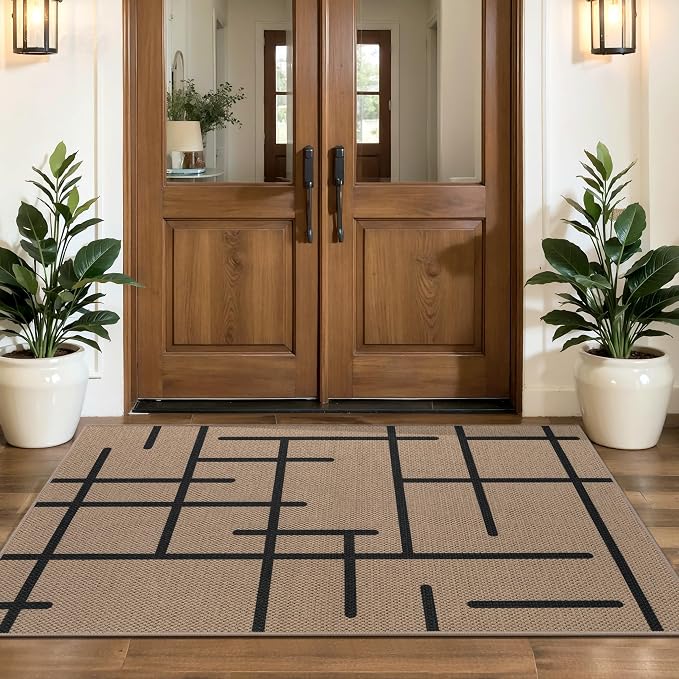 Tangsoo Modern Easy Jute Rug 2x4 Small Rugs by Tangsoo