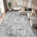 Washable 8x10 Area Rug for Living Room by COTILED
