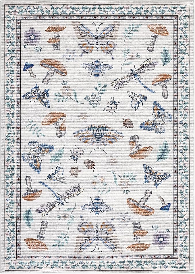 ROYHOME Washable Rug 5x7 Area Rugs - Image 2
