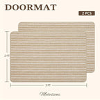 MatEssenz Pet-Friendly Indoor Door Mat 2-Pack Box Set - Image 2