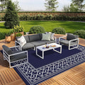 GENIMO Outdoor Rug Waterproof for Patio Decor, Outside Area Mat for Rv by GENIMO