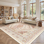 zesthome 9x12 Area Rugs for Living Room, Non-Slip Backing Washable Rugs - Image 4