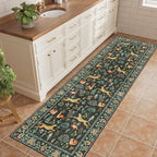 DUKINO 2x10 Rug for Hallway, Washable Kitchen Runner Rug - Image 3