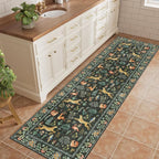 DUKINO 2x6 Rug for Hallway, Washable Kitchen Runner Rug - Image 3