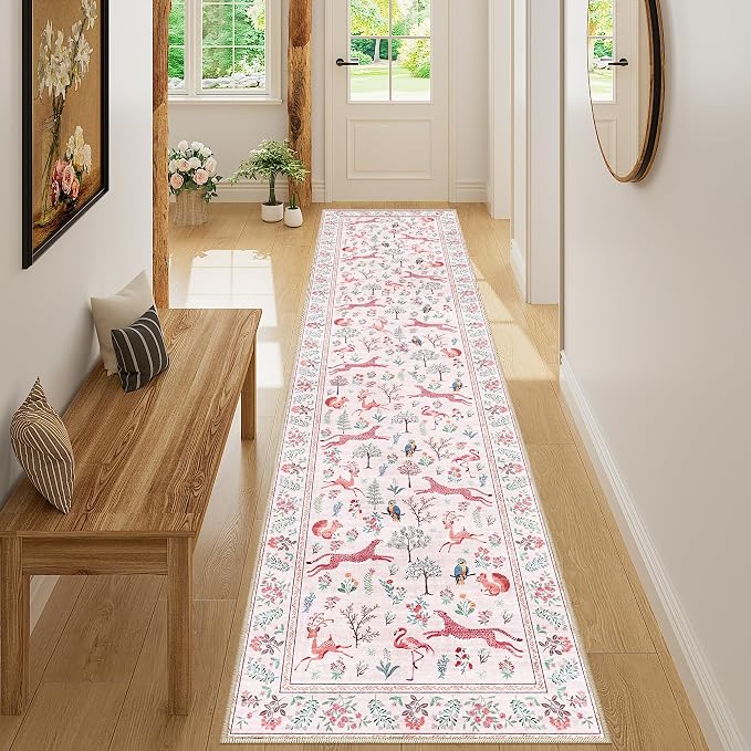 DUKINO Runner Rug, 2x8 Washable Kitchen Rugs - Image 5