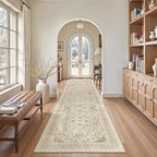 Madane Hallway Runner Rug 2'6''x12', Non Slip Vintage 12ft Runners - Image 3
