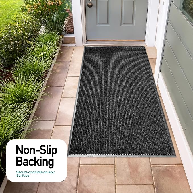 MaxMat® Extra Large Commercial Door Mat, Rubber Border Heavy Duty Door Mat - Image 5