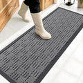 OLANLY Front Door Mat Outside Entrance 47x17, Heavy Duty Sturdy Natural Rubber by OLANLY
