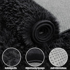 5x7 Area Rug for Living Room, Ultra Soft Fluffy Shag Rugs for Bedroom, Non-Slip - Image 6