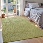 Macgace Ultra Soft Green Area Rug - Image 2