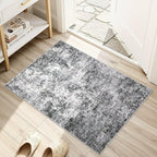 DMOYEST 2x3 Entryway Area Rug: Washable Neutral Modern Abstract Small Rug - Image 2