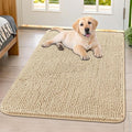 Smiry Dog Door Mat for Muddy Paws 40x32, Absorbent Dirt Trapper, Non-Slip by Smiry