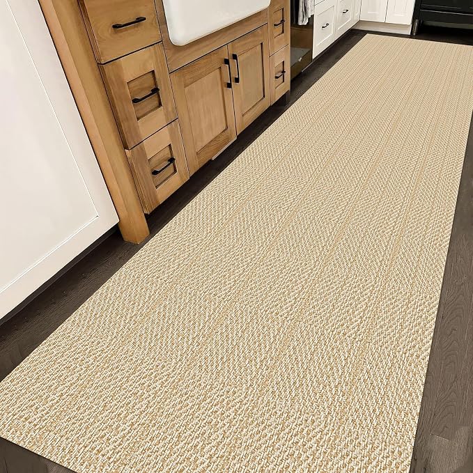 IOHOUZE Washable Exrea Long Hallway Runner Rug 3x14 Non Slip Rubber Backed - Image 8