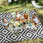 Outdoor Patio Plastic Straw Rug - Image 2