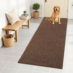 OLANLY Dog Door Mat for Muddy Paws 59x24, Ultra Absorbent Chenille Mud Doormat by OLANLY