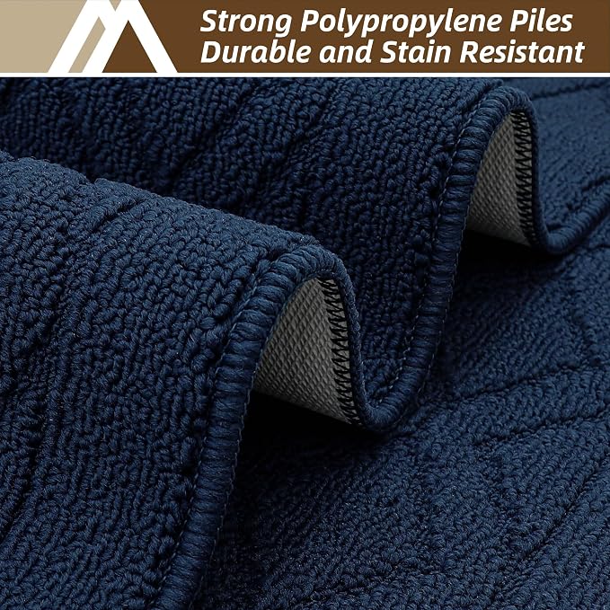 COSY HOMEER-Kitchen-Rugs-and-Mats 20"x48" Non Slip Kitchen Mats - Image 3