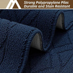 COSY HOMEER 48x20Inch/30X20Inch Kitchen Rugs Sets Non-Slip Washable Kitchen Mats - Image 2