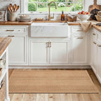 MatEssenz 20"x48" Kitchen Mats for Floor, Woven Kitchen Rugs, Machine Washable by MatEssenz