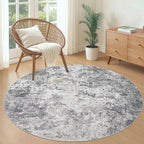 UERMEI 5ft Round Area Rug Living Room Rugs - Image 4