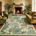 GarveeHome Jungle 8x10 Area Rug Washable Rugs by GarveeHome