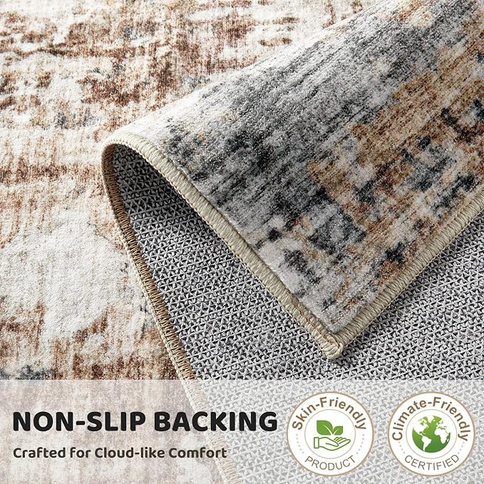 DMOYEST 6ft Round Area Rug Living Room Rugs - Image 9