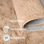 Tepook Super Soft Fluffy Rugs for Living Room, Area Rugs 8x10 for Bedroom - Image 5