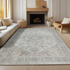 Machine Washable Rugs 5x7 Area Rugs - Image 8