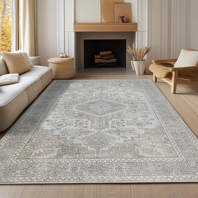 Machine Washable Rugs 8x10 Area Rugs - Image 8