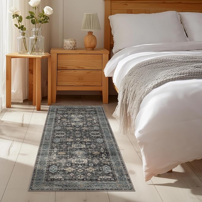 Ruaruarug Washable Area Rug Runner 2×6 by Ruaruarug