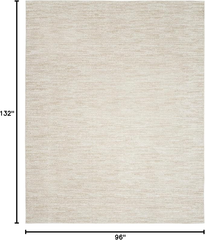 Nourison Home Nourison Essentials Ivory Beige 8' x 11' Area Rug - Image 2