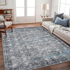 CHAMPLANT Washable Area Rug 4'x6' Traditional Floor Cover Foldable Thin Rugs - Image 2